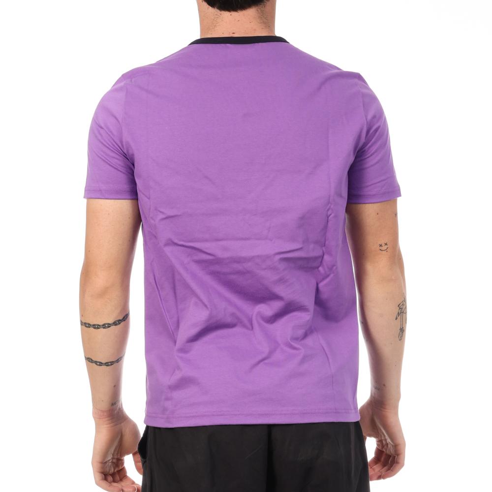 T-Shirt Violet Homme Le Coq Sportif Chive vue 2