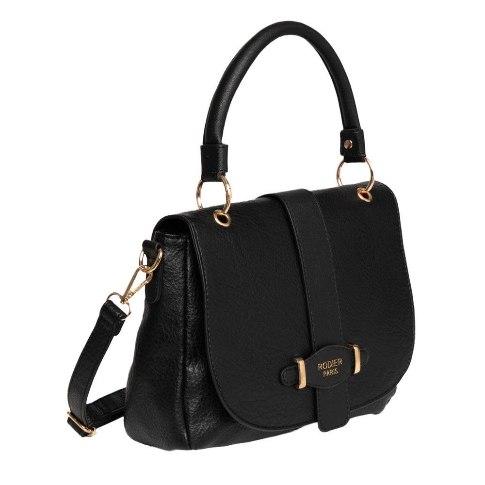 Sac à Bandoulière Noir Femme Rodier Crocus Olive vue 3