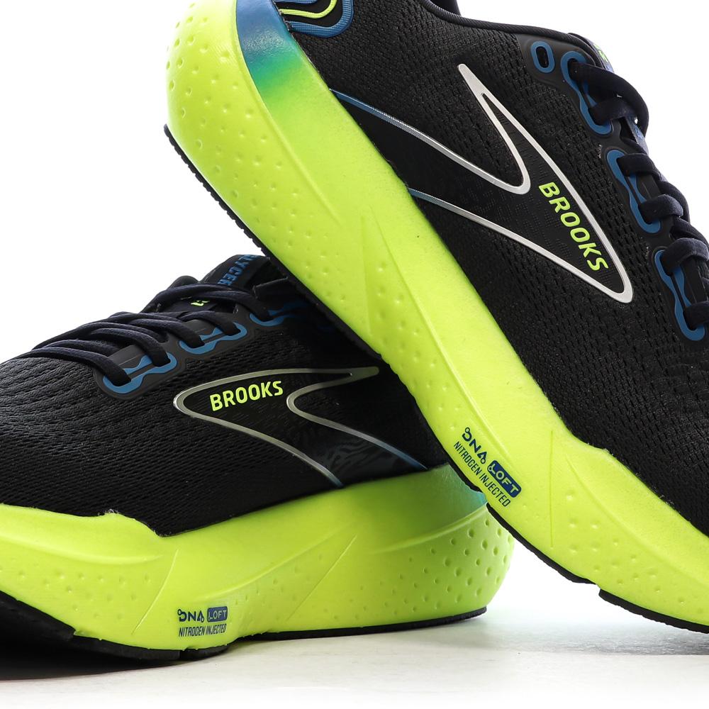Chaussures Running Noir/Vert Homme Brooks Glycerin 21 vue 7