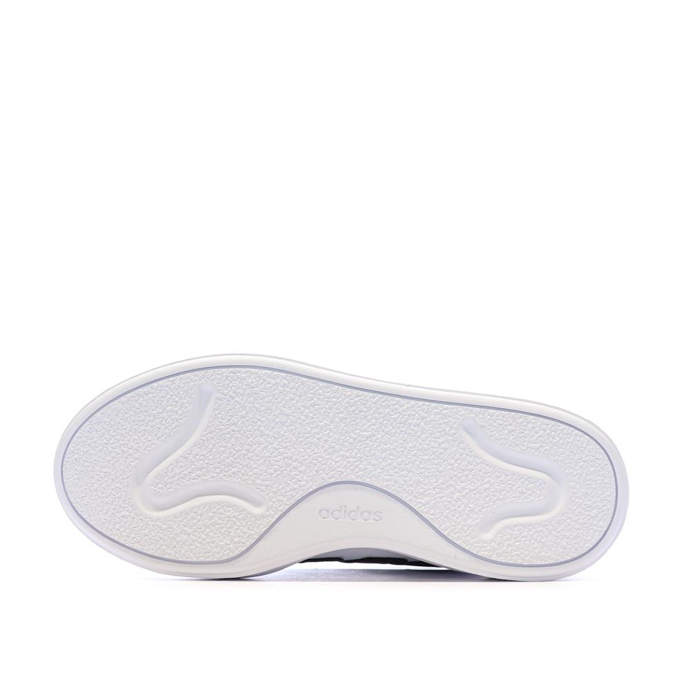 Zapatillas blancas/negras para niño Adidas Courtblock ver 5