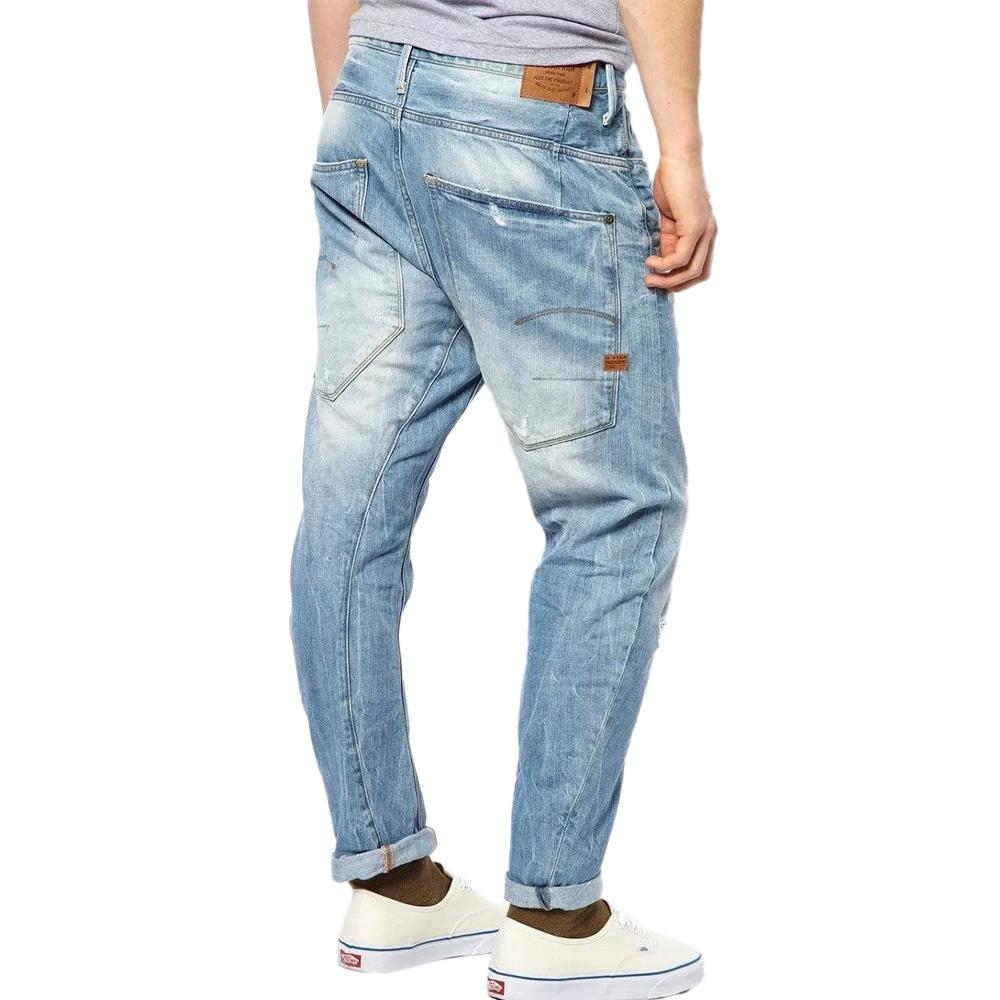Jean Slim Bleu Clair Homme G-Star RAW 50584 vue 2