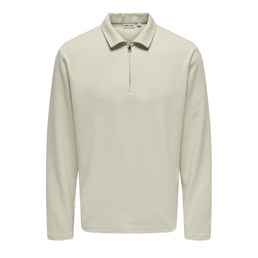 Polo Beige Homme Only & Sons Newkodyl pas cher