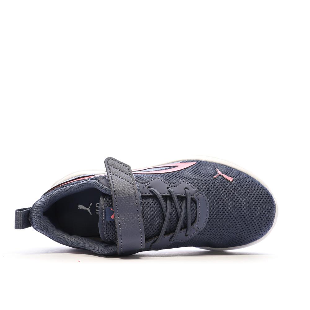 Baskets Marine/Rose Fille Puma All Day Active 01 vue 5