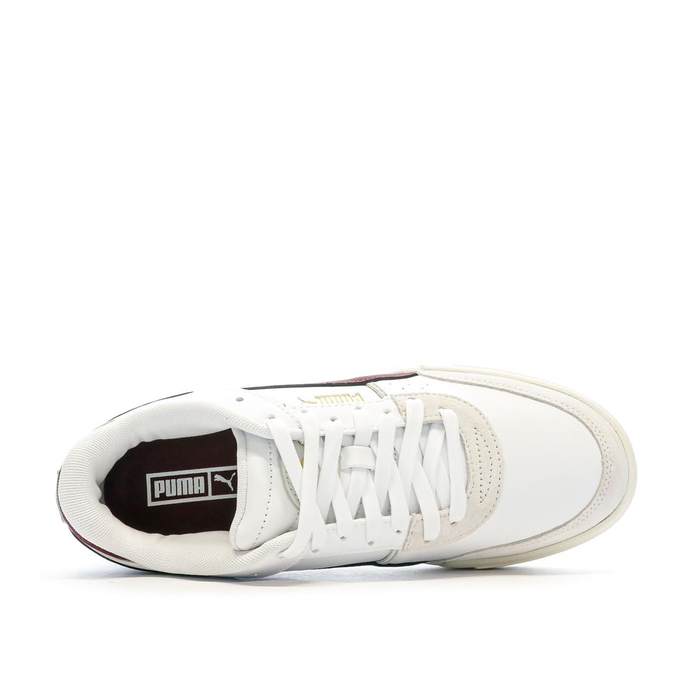 Baskets Blanches/Bordeaux Homme Puma Pro Sport Mix vue 4