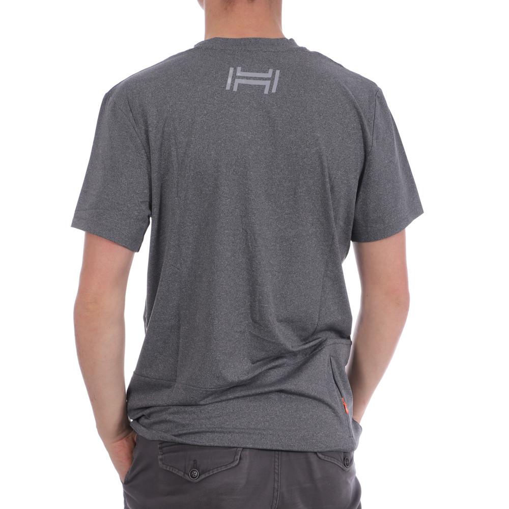 Maillot gris chiné homme Hungaria Training Pro Fit vue 2