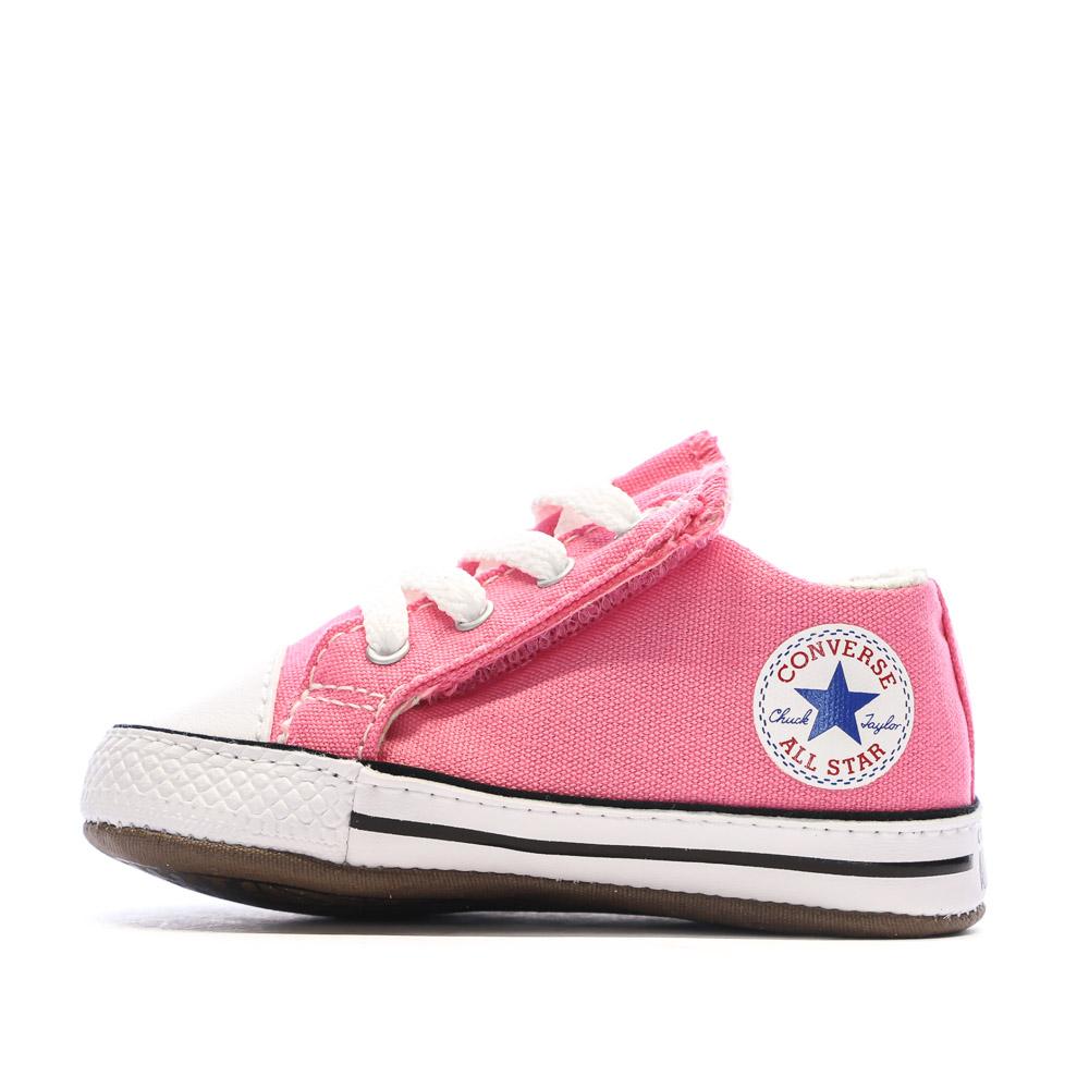 Baskets Rose Bébé Converse Cribster pas cher
