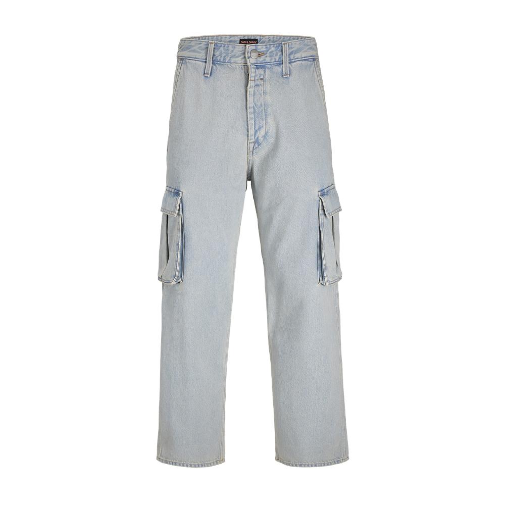 Jean Baggy Bleu Garçon Jack & Jones Alex pas cher