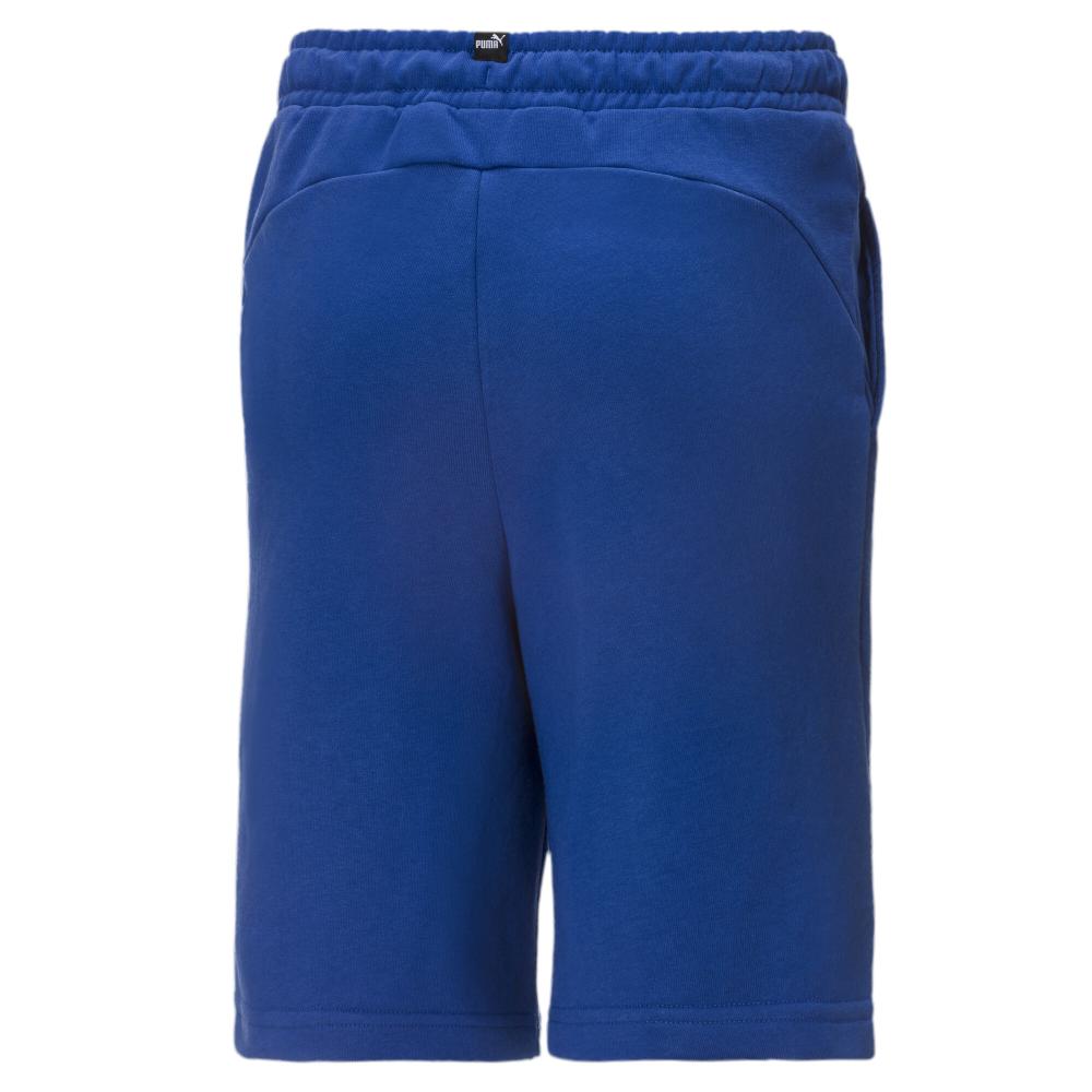 Short Jogging Bleu Garçon Puma Ess vue 2