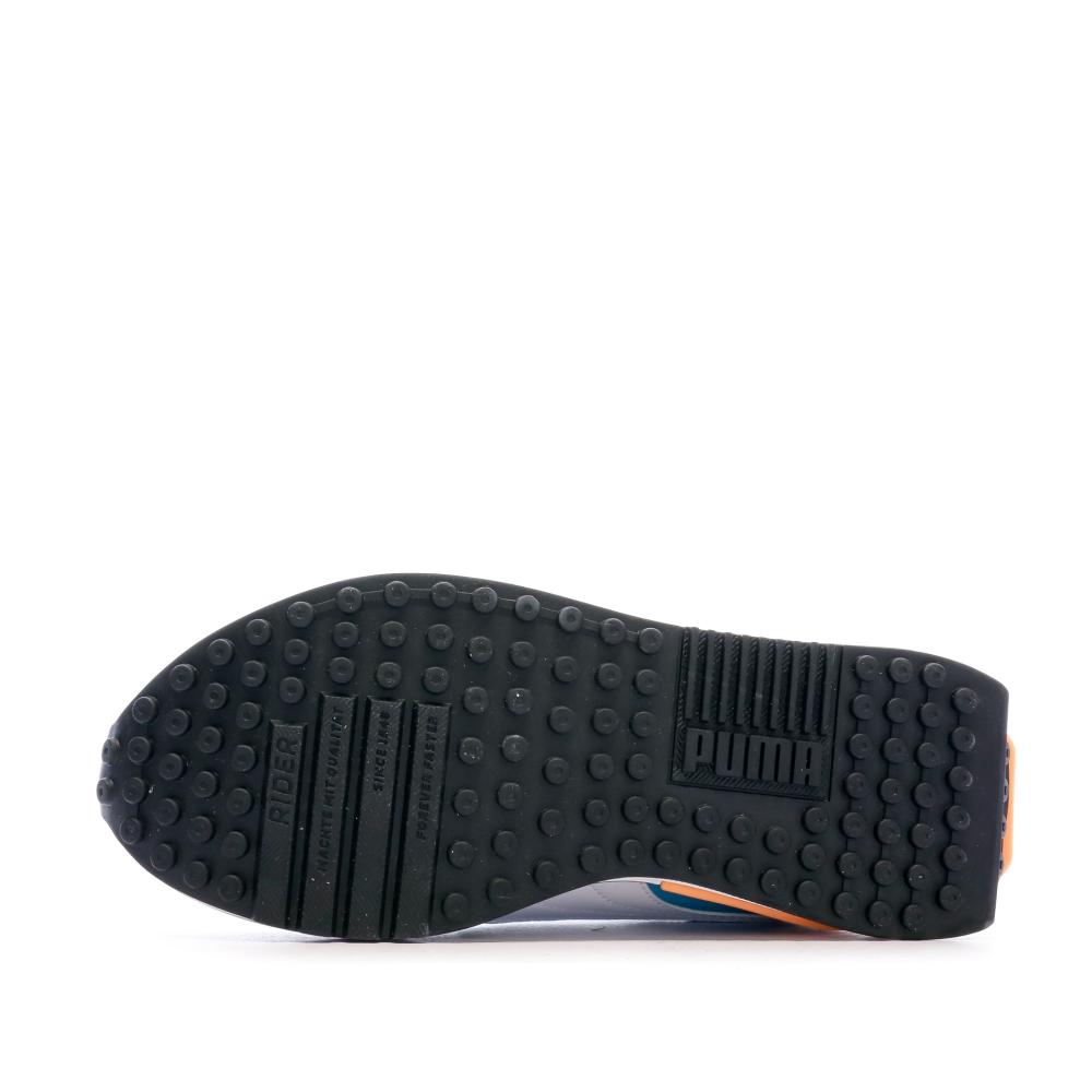 Baskets Blanche Garçon Puma City Rider vue 5