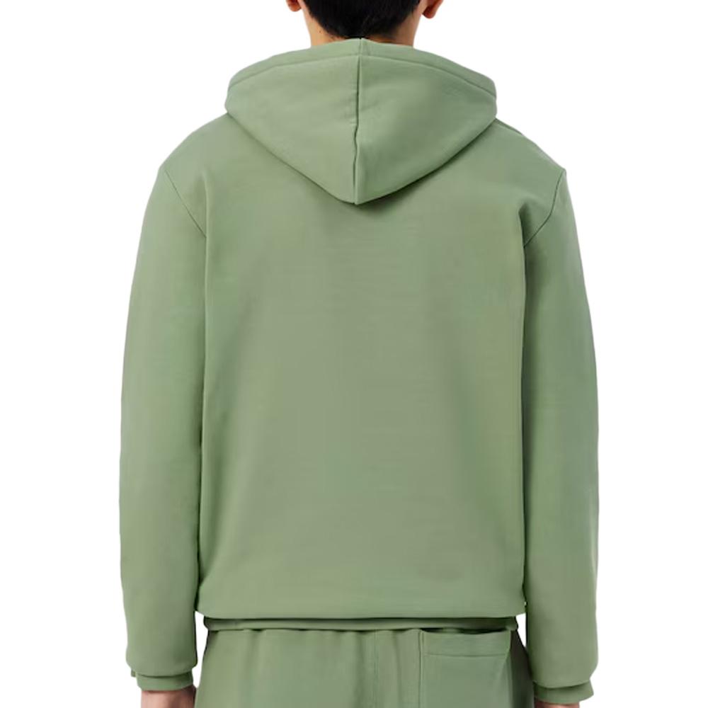 Sweat Kaki Homme Lacoste En Mollet vue 2