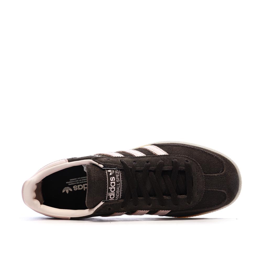 Baskets Marron/Rose Femme Adidas Handball Spezial vue 4