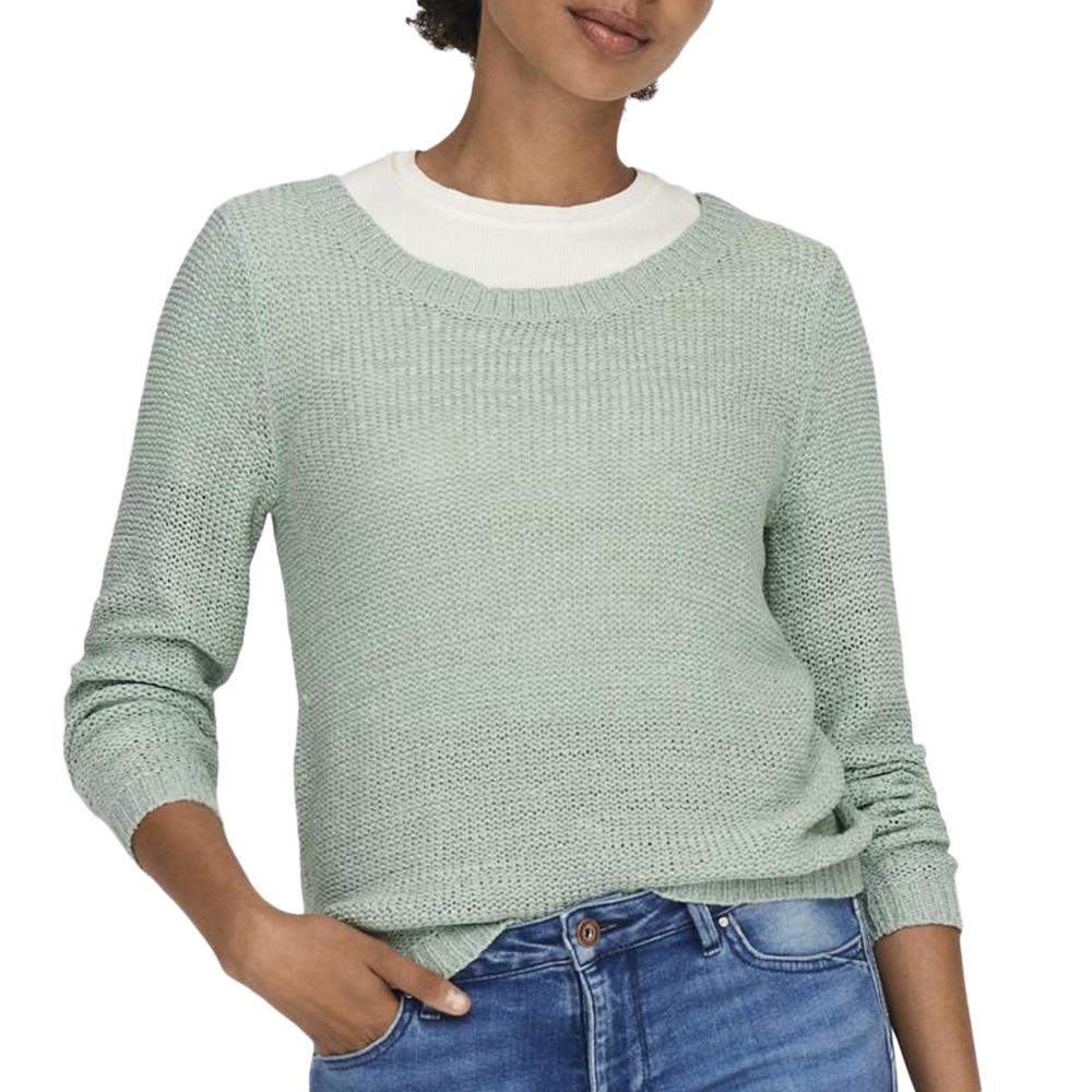 Pull Vert Femme Only Geena Xo pas cher