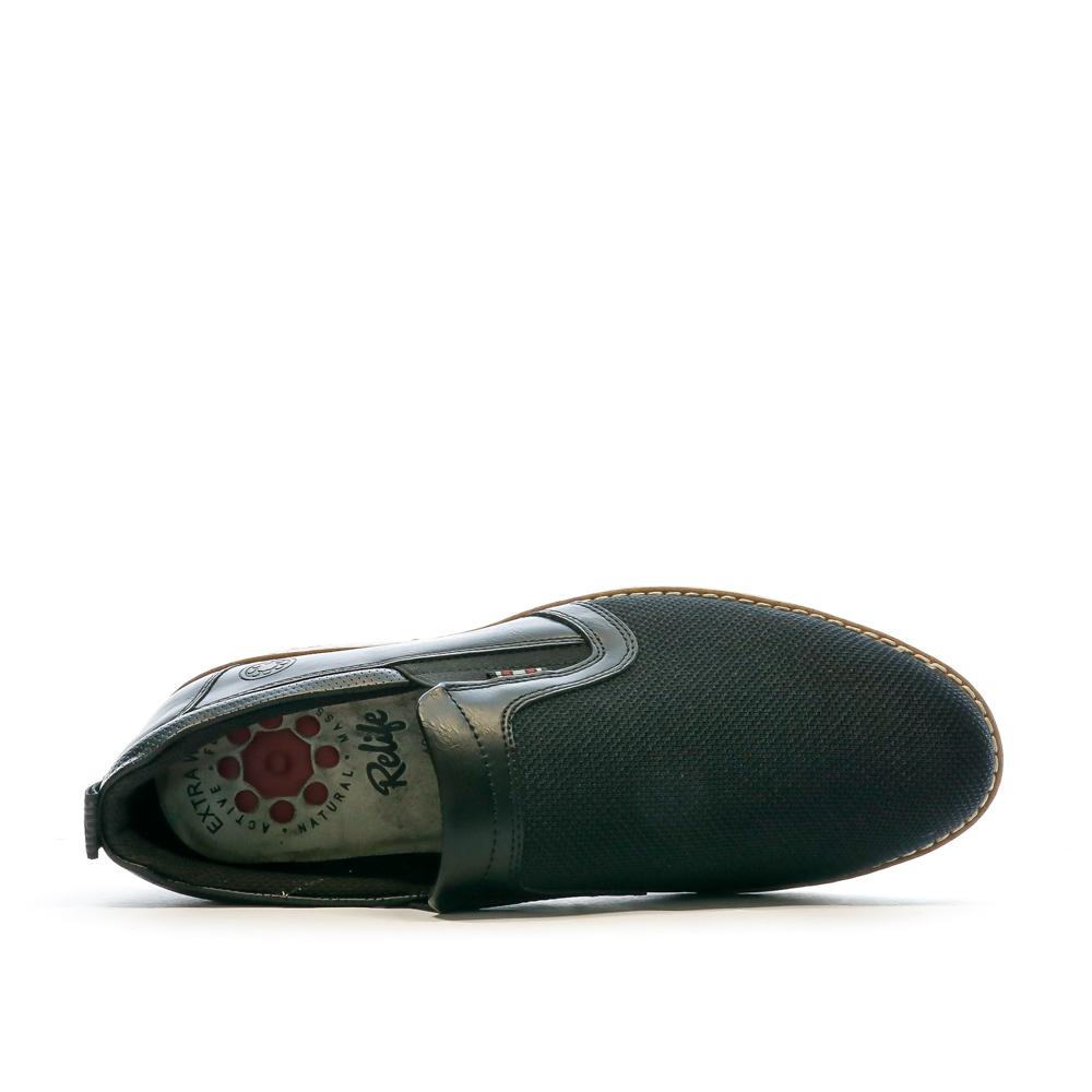 Chaussures de ville Noir Homme Relife Lasigno vue 4