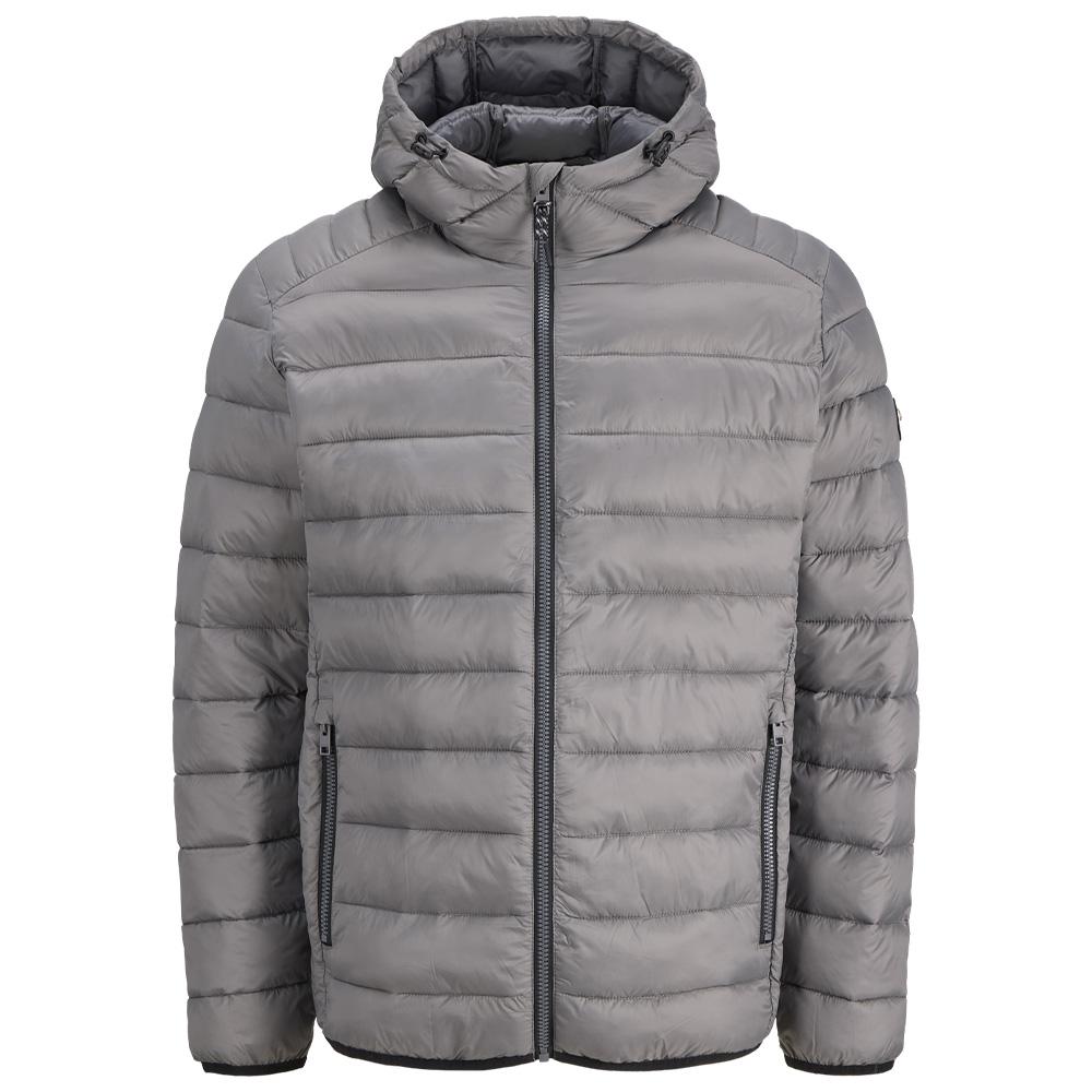 Chaqueta acolchada gris para hombre Jack & Jones Bradley barato