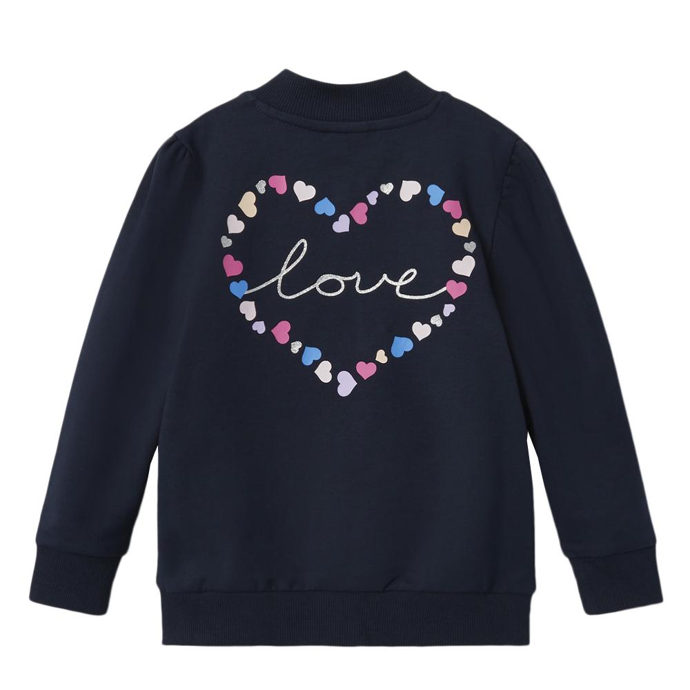 Sweat Zippé Marine Garçon Name it Fladine vue 2