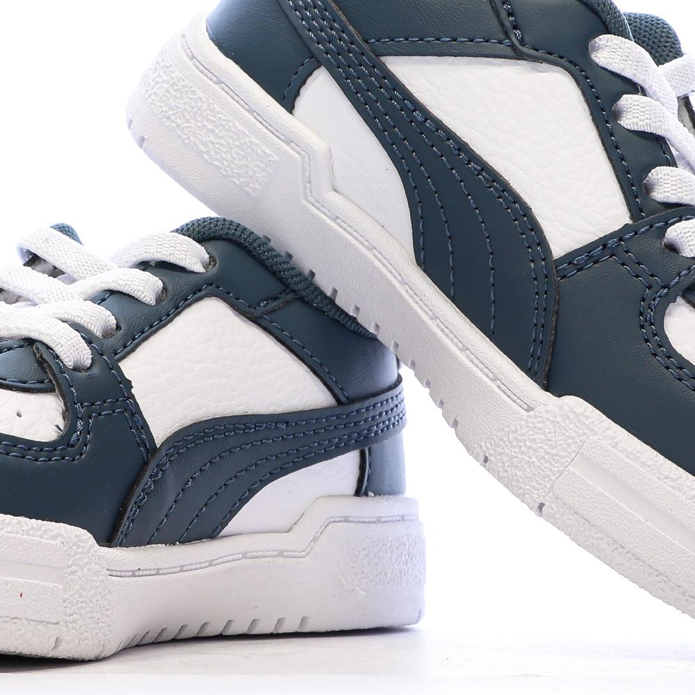Baskets Blanc/Marine Garçon Puma Ca Pro Classic vue 7