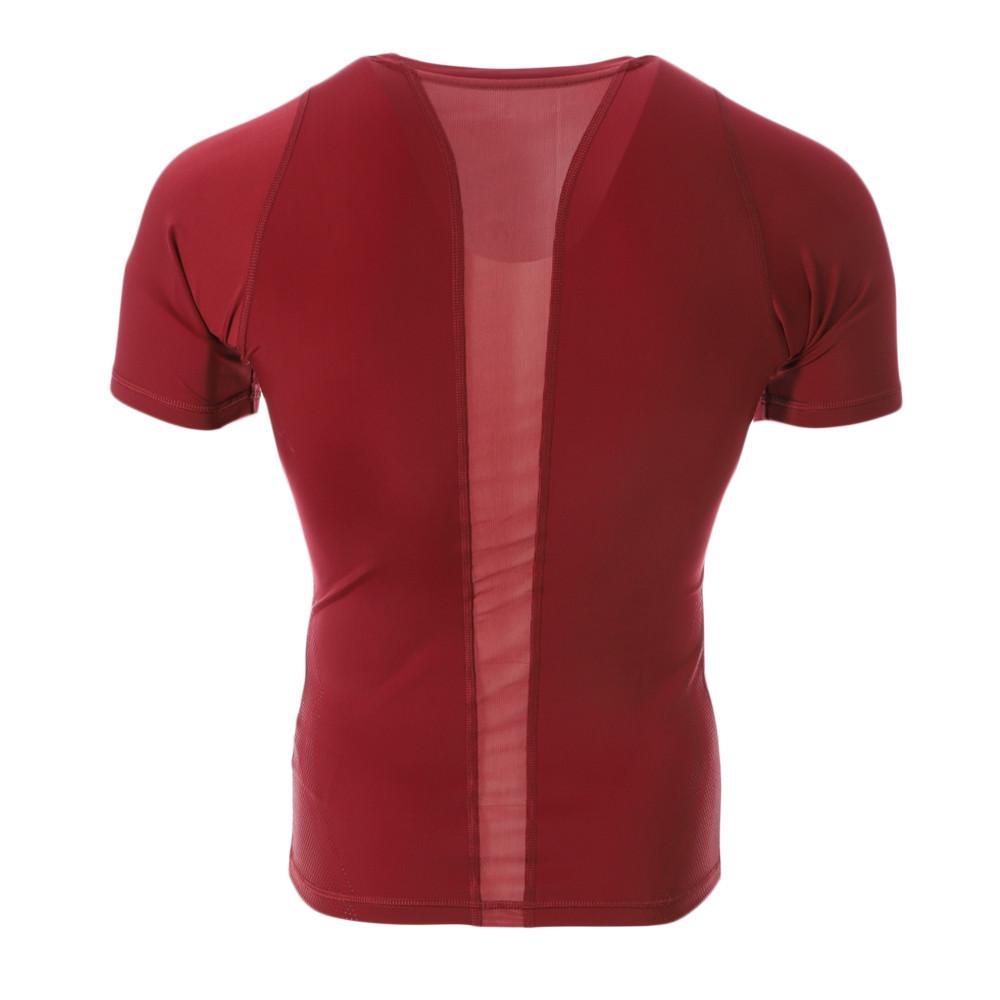 T-shirt Bordeaux Homme Puma Exo-adapt vue 2