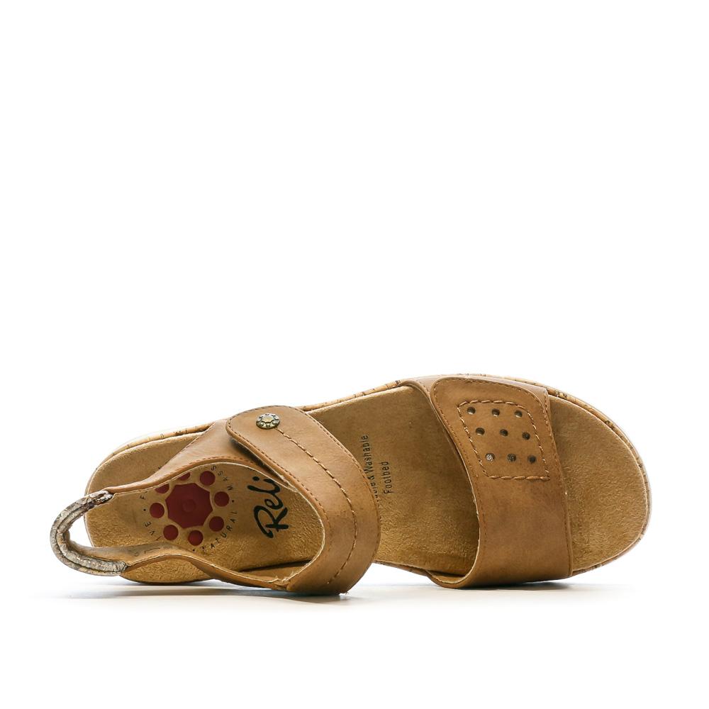 Sandales Marron Femme RELIFE Herich vue 4