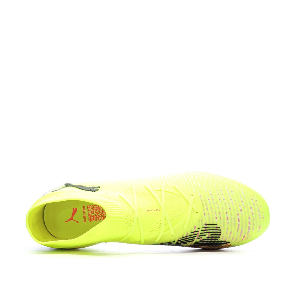 Chaussures de Football Jaunes Homme Puma Future 8 Pro Fg/ag vue 4