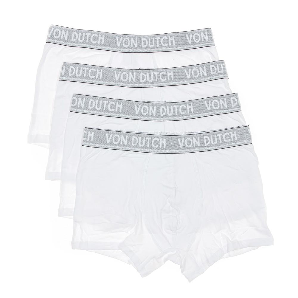 X4 Boxers Homme Blanc Von Dutch ORIAS vue 2