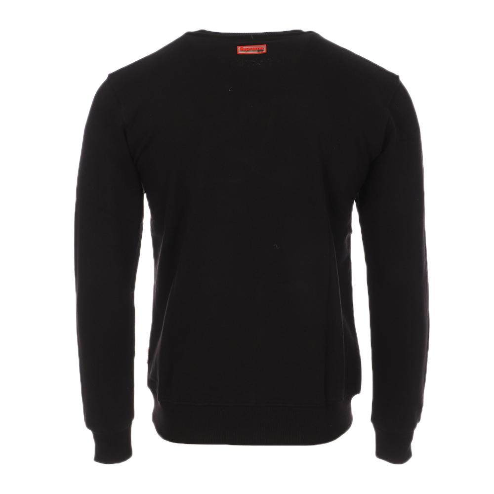 Sweat Noir Homme Supreme Grip LEO vue 2