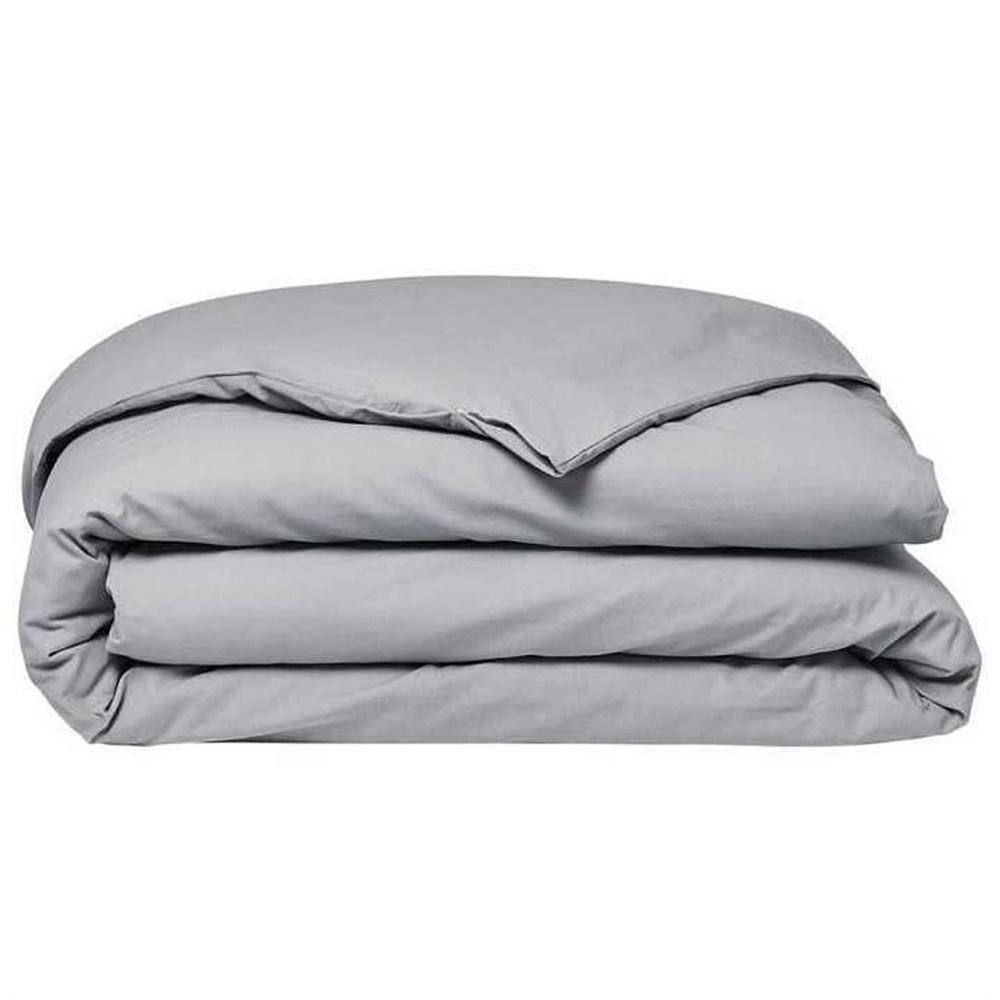 Housse de Couette Grise clair Today 240x220cm pas cher