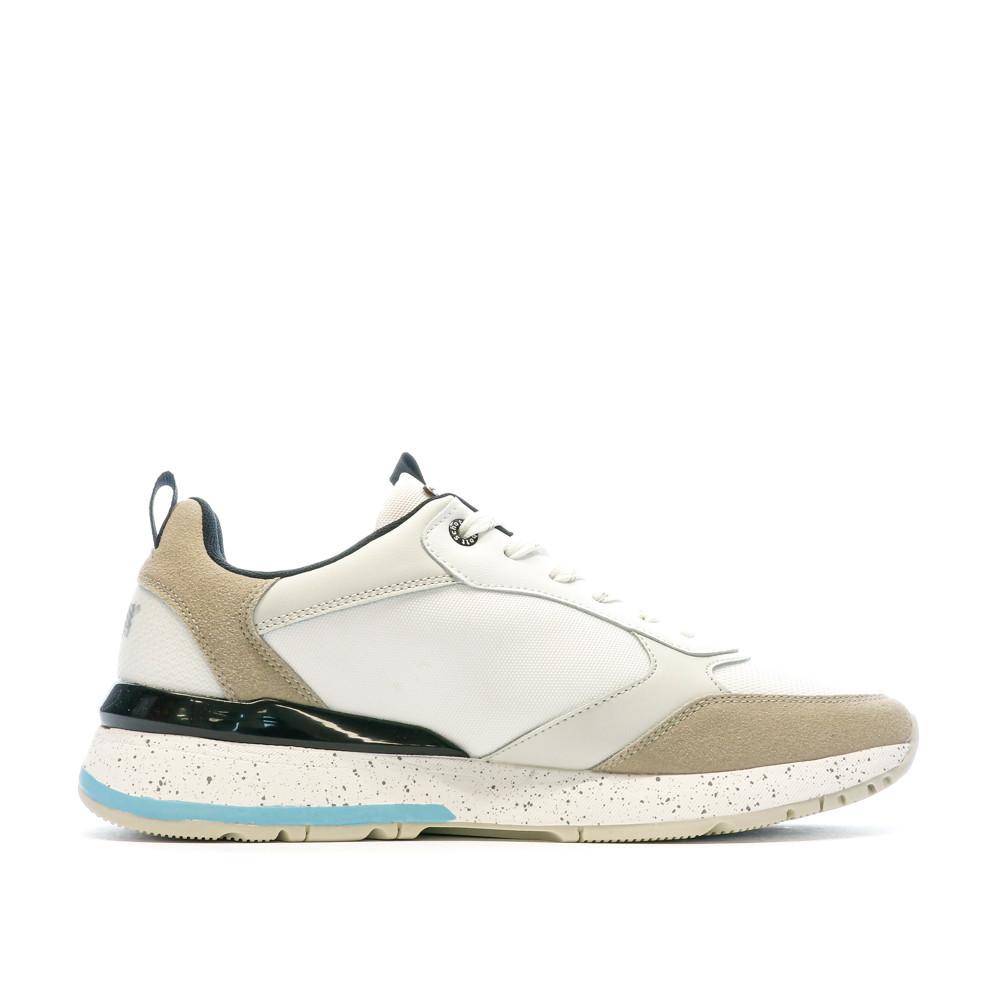 Baskets Blanches Homme Schott Ike vue 2