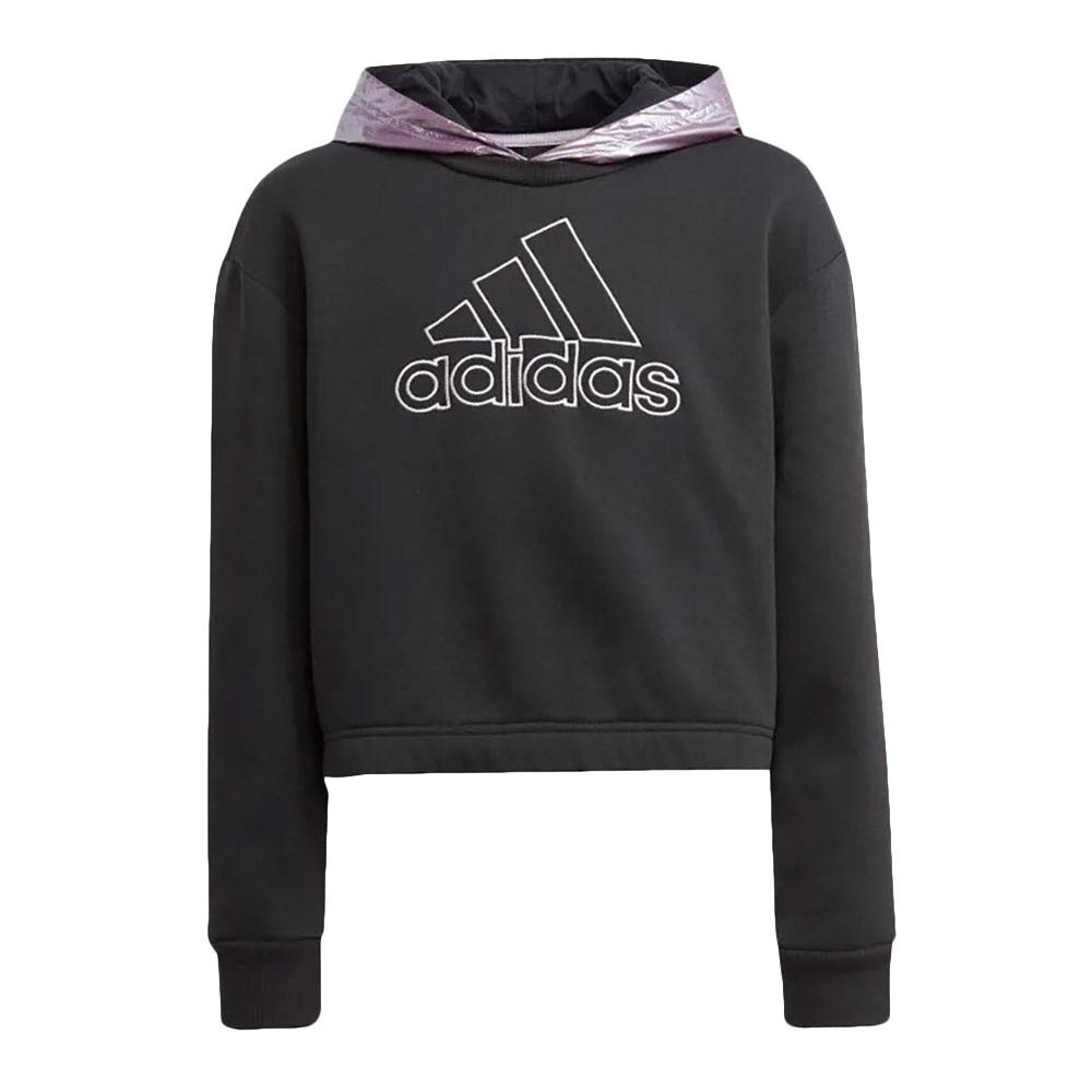 Sweat Noir Fille Adidas Wg Hoodie pas cher