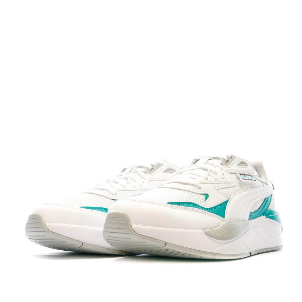 Baskets Blanches Homme Puma Mercedes Mapf1 X-ray Speed vue 6