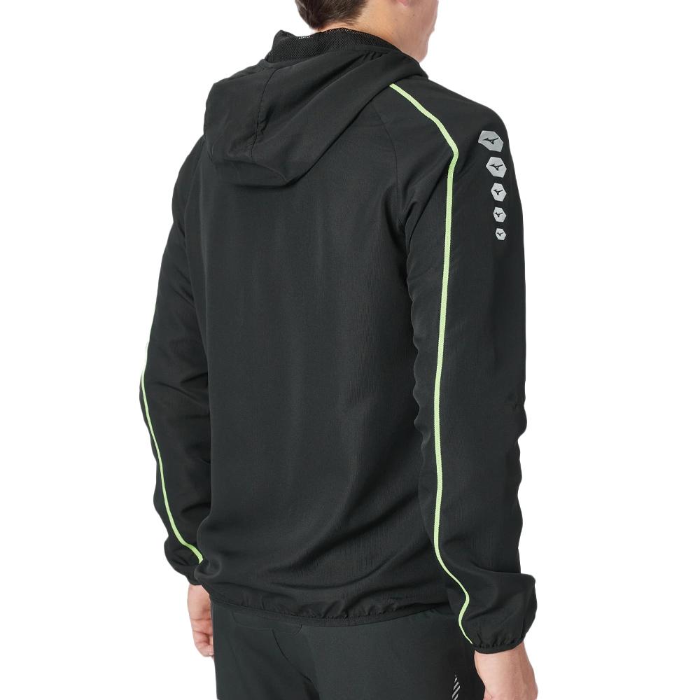 Veste Noir Homme Mizuno Nagasaki vue 2