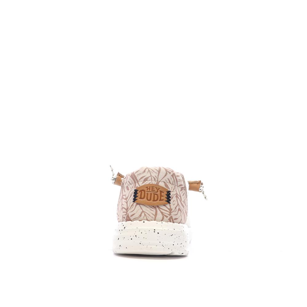 Chaussures Beige Chiné Femme Hey Dude Wendy Heathered Slub vue 3