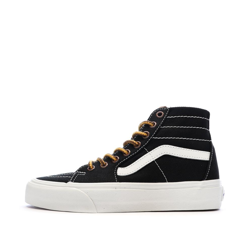 Baskets Noir Homme Vans Ua Sk8-hi Tapered Throwback pas cher