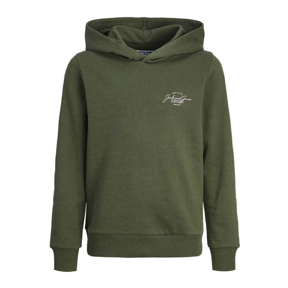 Sweat à Capuche Kaki Homme Jack & Jones James pas cher