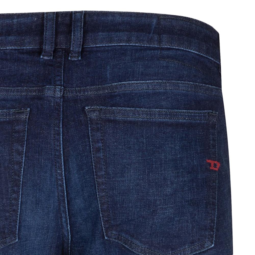 Jean Skinny Bleu Foncé Délavé Homme Diesel 1979 Sleenker vue 2