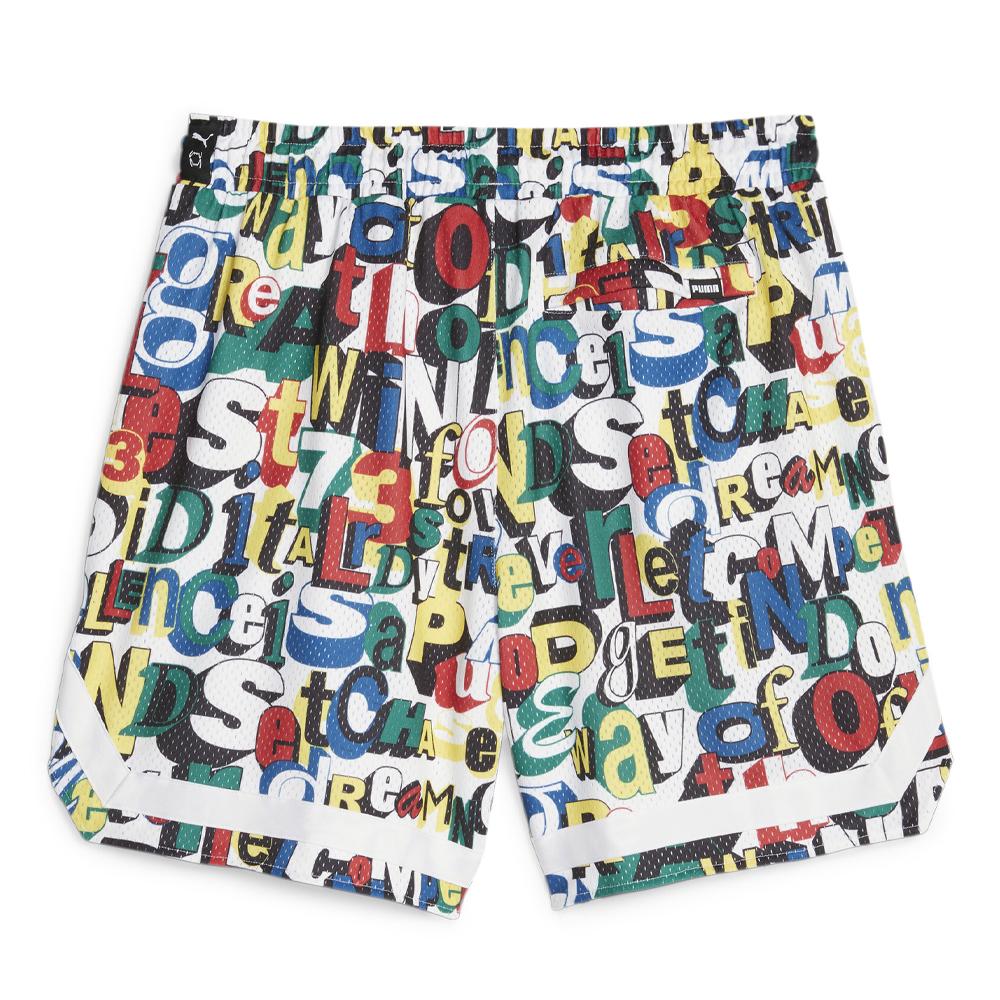 Short de Basketball Blanc Homme Puma Trash Talk 622069 vue 2
