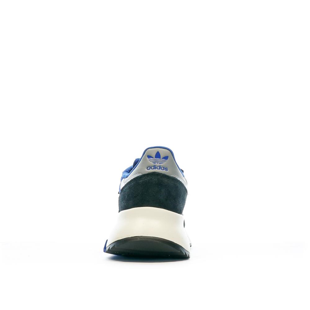 Baskets Bleu/Noir Homme Adidas Retropy F2 IG9986 vue 3
