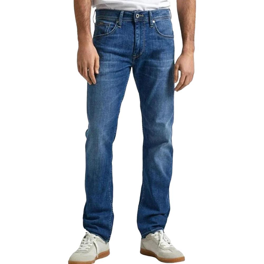 Jean Droit Bleu Homme Pepe Jeans Straight Jeans pas cher
