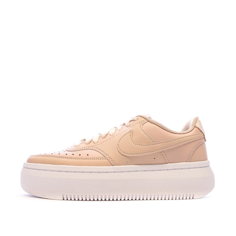 Baskets Rose Femme Nike Nike Court Vision Alta pas cher