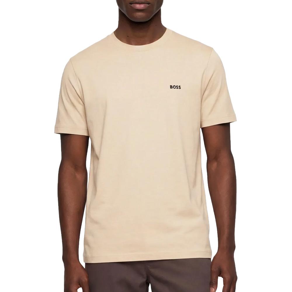 Camiseta de color crudo para hombre Hugo Boss Thompson barato