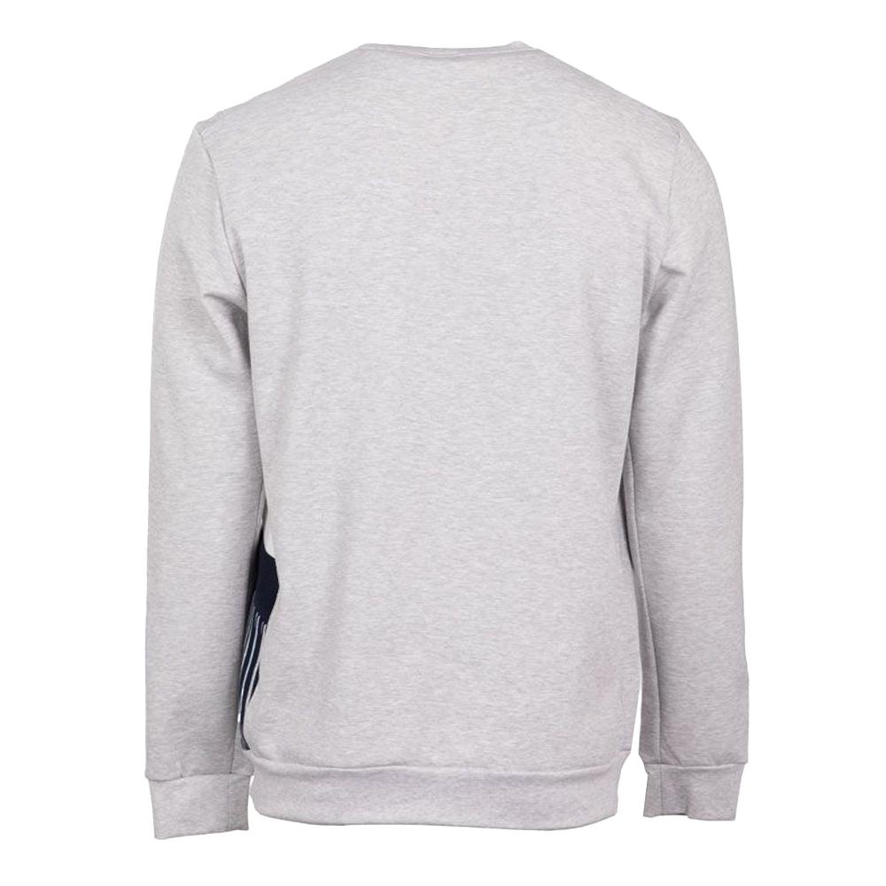 Sweat Gris Homme Le Coq Sportif Heritage vue 2