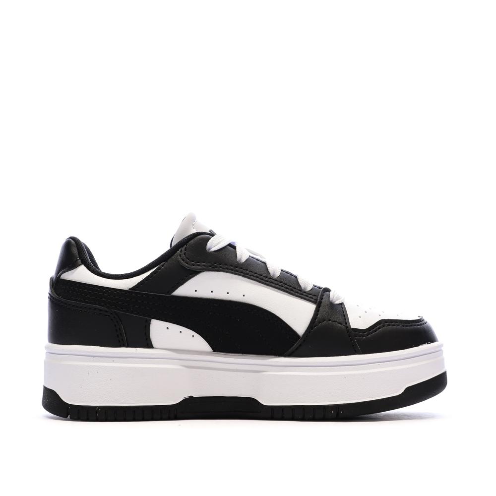 Zapatillas deportivas negras para niño Puma Rebound ver 2