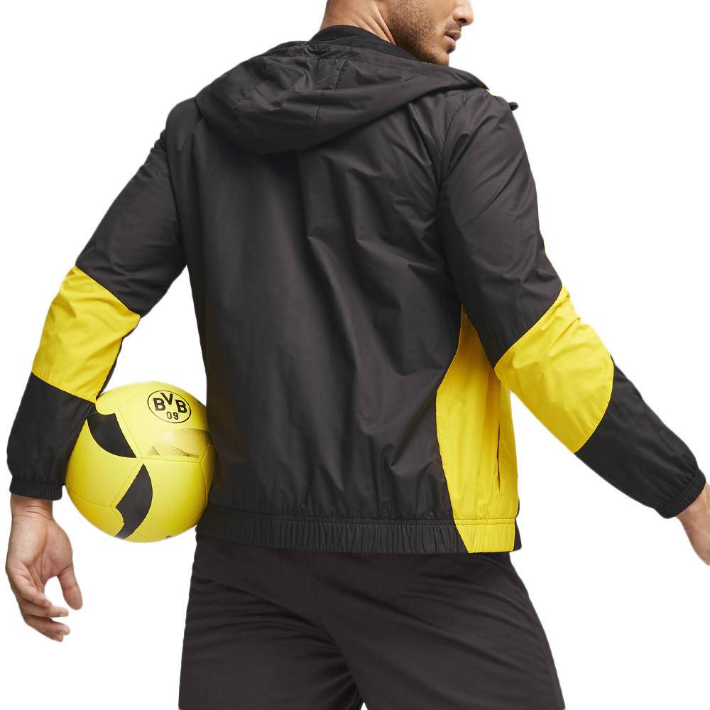 Borussia Dortmund Veste Noire Homme Puma 23/24 vue 2