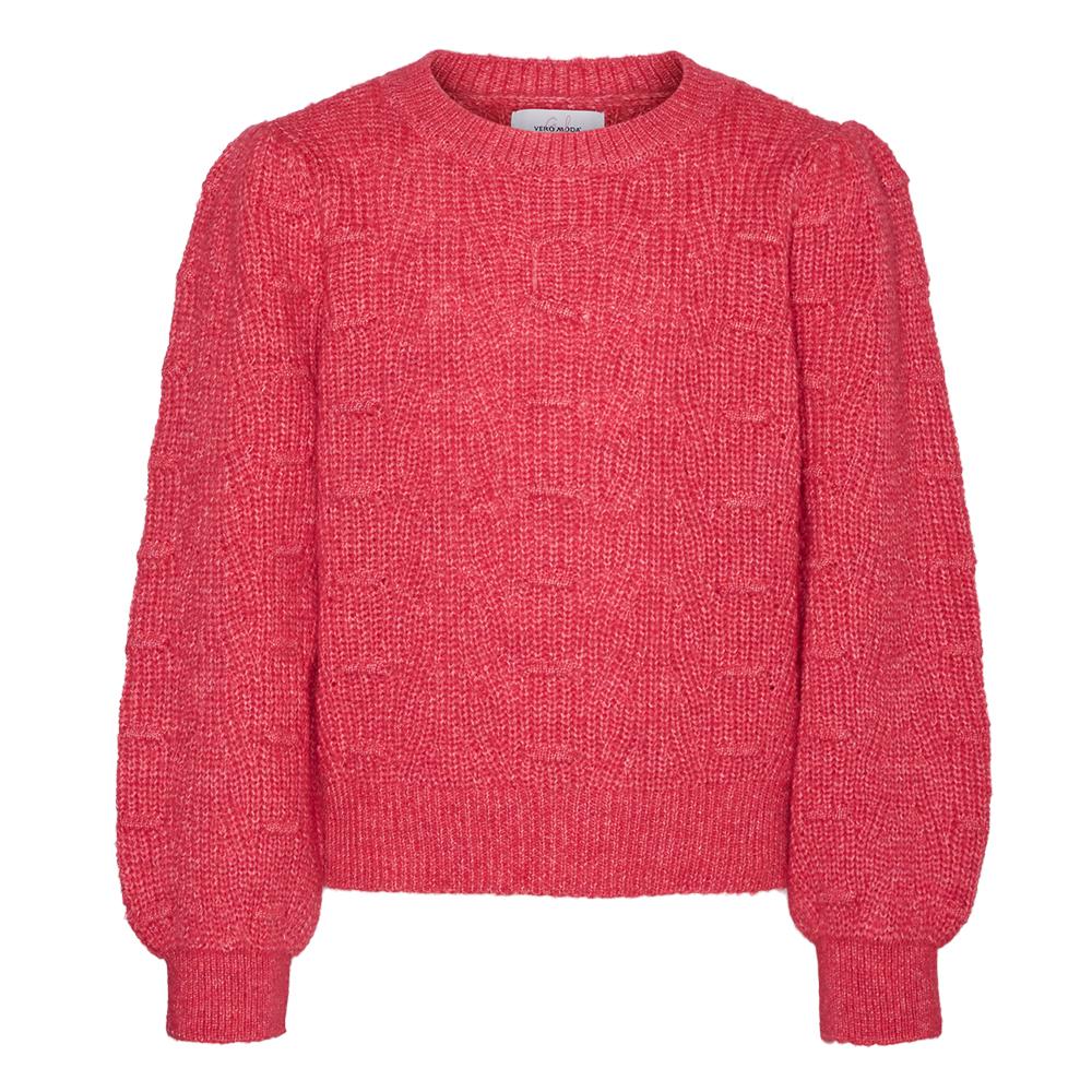 Pull Rose Fuchsia Fille Vero Moda 10291134 pas cher
