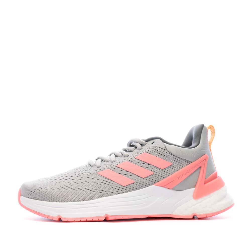 Chaussures de running Grises Femme Adidas Response Super 2.0 pas cher