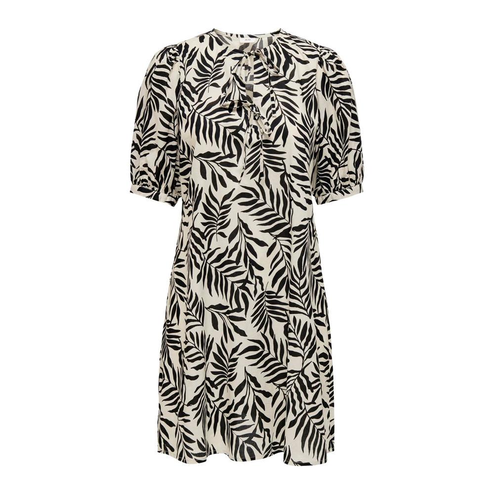 Robe Beige/Noire Femme JDY Mia pas cher