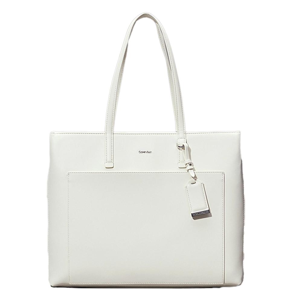 Sac à Main Blanc Femme Calvin Klein Jeans Must K60K613019 pas cher