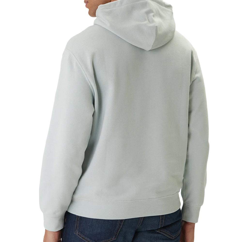 Sudadera con capucha verde claro para hombre de Calvin Klein Jeans 350 Terry ver 2