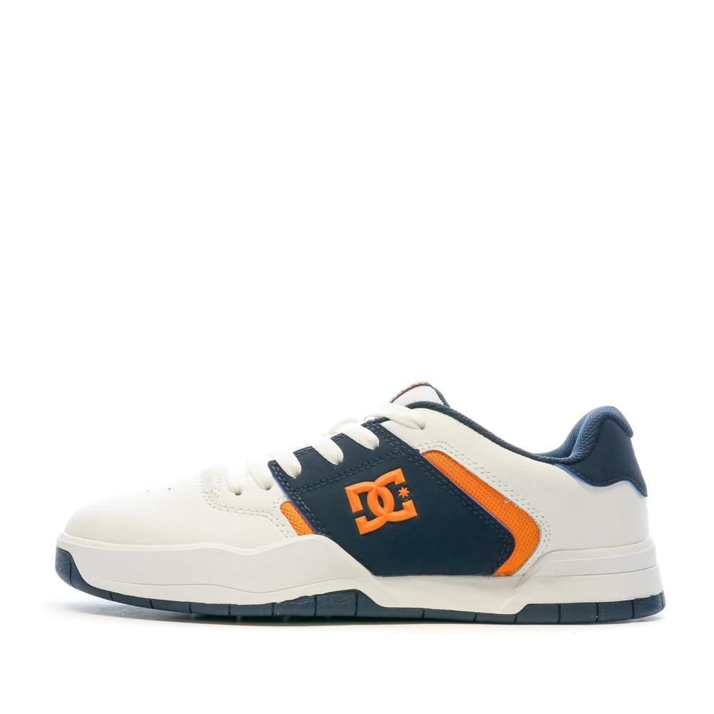 Baskets Blanches Homme Dc shoes Central pas cher