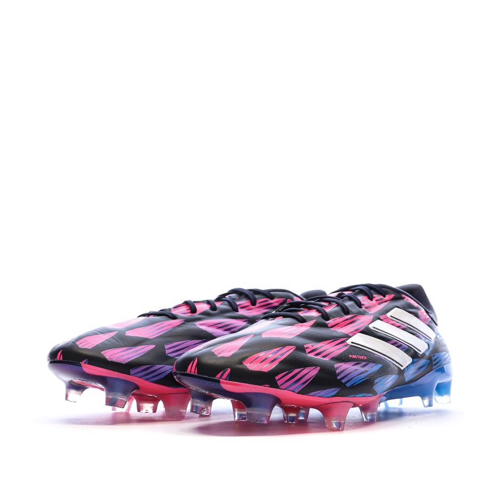 Chaussures de Foot Noir/Rose/Bleu Adidas Copa Pure 2 Elite FG vue 6