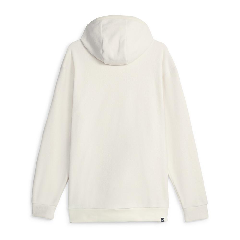 Sweat Blanc Homme Puma Polarfleece vue 2